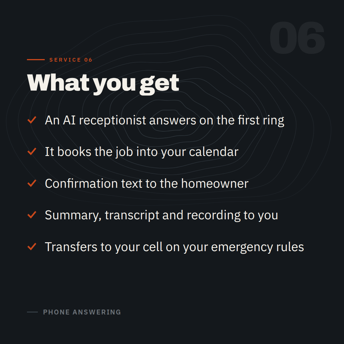 Phone Answering